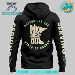 Minnesota Wild x 2025 Front Line Appreciation Night Hoodie Cap