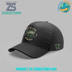 Minnesota Wild x 2025 Front Line Appreciation Night Hoodie Cap