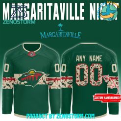 Minnesota Wild x Margaritaville Night Premium Hockey Jersey