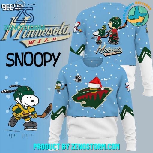 Minnesota Wild x Snoopy Night Nike Hoodie