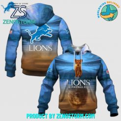 NFL Detroit Lions x The Lion King Limited Hoodie Blue