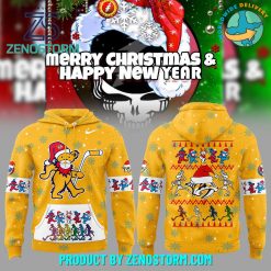 Nashville Predators Grateful Dead Christmas And Happy New Year Hoodie Set