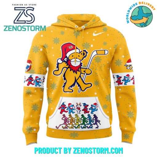 Nashville Predators Grateful Dead Christmas And Happy New Year Hoodie Set