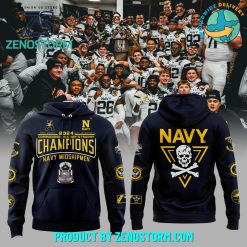 Navy Midshipmen C.I.C Trophy Champions 2024 Hoodie