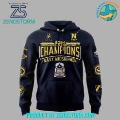 Navy Midshipmen C.I.C Trophy Champions 2024 Hoodie