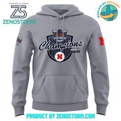 Nebraska Cornhuskers Bad Boy Mowers Pinstripe Bowl Champions Hoodie