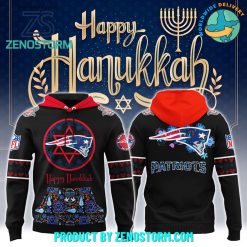 New England Patriots NFL Happy Hanukkah Holiday New Hoodie