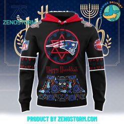 New England Patriots NFL Happy Hanukkah Holiday New Hoodie