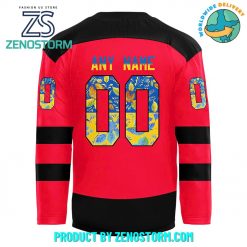 New Jersey Devils x Ukrainian Heritage Day 2024 Hockey Jersey