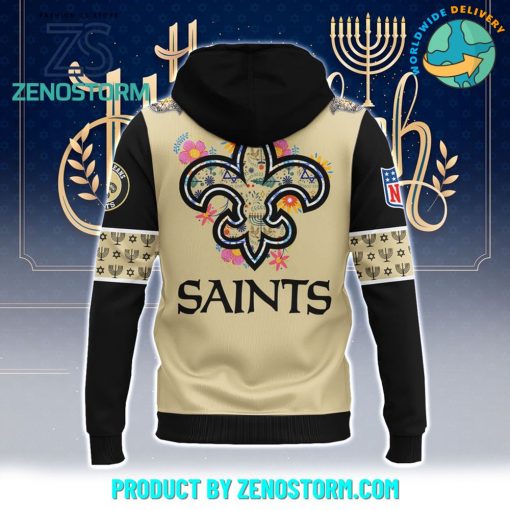 New Orleans Saints NFL Happy Hanukkah Holiday New Hoodie