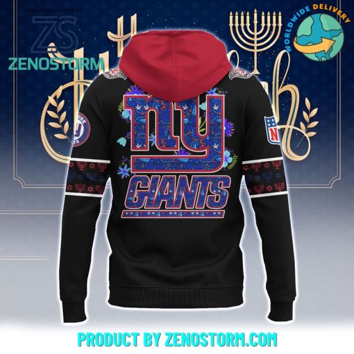 New York Giants NFL Happy Hanukkah Holiday New Hoodie