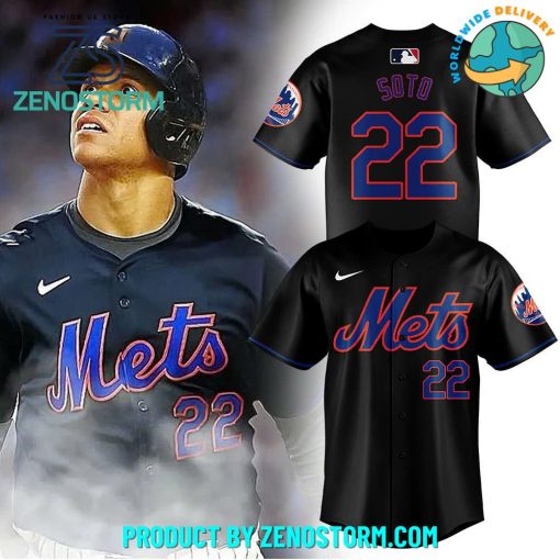 New York Mets Juan Soto MLB 2024 Baseball Jersey