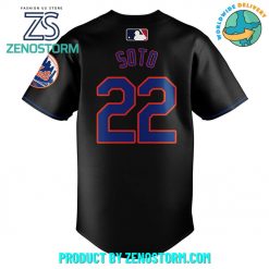 New York Mets Juan Soto MLB 2024 Baseball Jersey