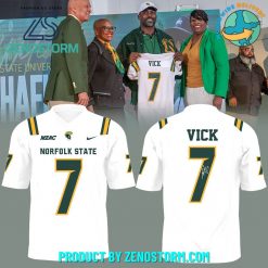 Norfolk State Football Coach Vick’s Football Jersey