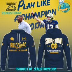 Notre Dame Football Playoff Quarterfinal All Fight Hoodie