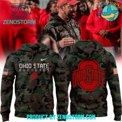 Ohio State Buckeyes Military Appreciation 2024 Hoodie Cap