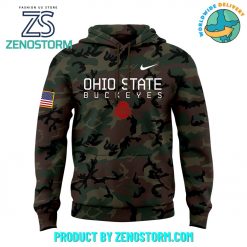 Ohio State Buckeyes Military Appreciation 2024 Hoodie Cap