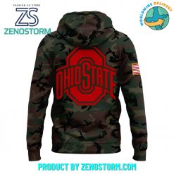 Ohio State Buckeyes Military Appreciation 2024 Hoodie Cap