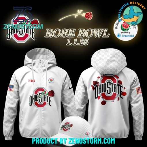 Ohio State Buckeyes Rose Bowl Game 2025 Windbreaker Jacket