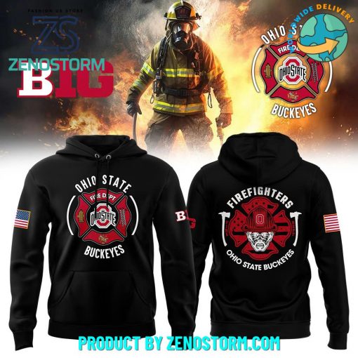 Ohio State Buckeyes x Firefighter Appreciation Night Hoodie