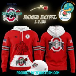 Ohio State Buckeyes x Rose Bowl Game 2025 Hoodie Set