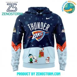 Oklahoma City Thunder Peanuts and Snoopy Nike Hoodie Pants Cap