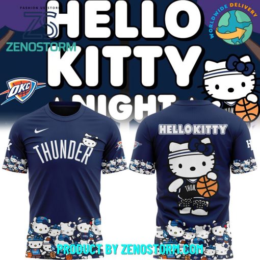 Oklahoma City Thunder x Hello Kitty Nike Shirt 2024