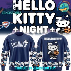 Oklahoma City Thunder x Hello Kitty Nike Sweatshirt 2024