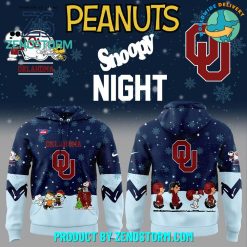 Oklahoma Football x Peanuts and Snoopy Nike Hoodie, Pants, Cap