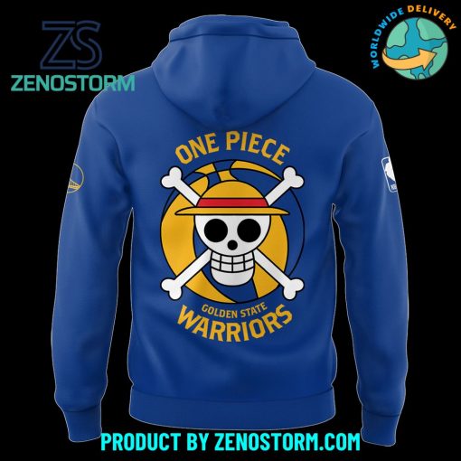 One Piece x Golden State Warriors Hoodie, Pants, Cap