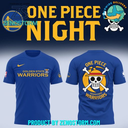 One Piece x Golden State Warriors Limited Shirt