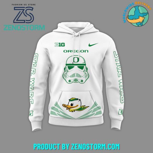 Oregon Ducks Football x Storm Trooper Hoodie Set 2024