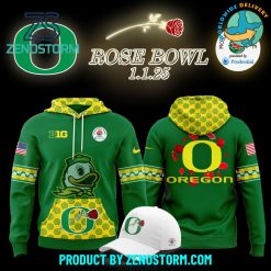 Oregon Ducks x Rose Bowl Game 2025 Hoodie Set