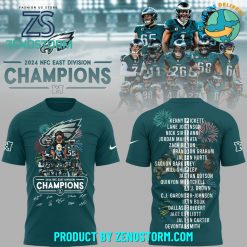 Philadelphia Eagles 2024 NFC EAST Division Champions Shirt