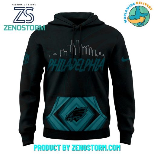 Philadelphia Eagles Black City Edition Hoodie 2024