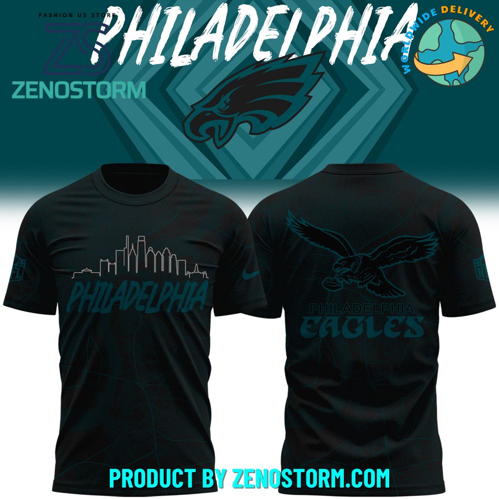 Philadelphia Eagles Black City Edition Shirt 2024 Philadelphia Eagles Black City Edition Shirt 2024