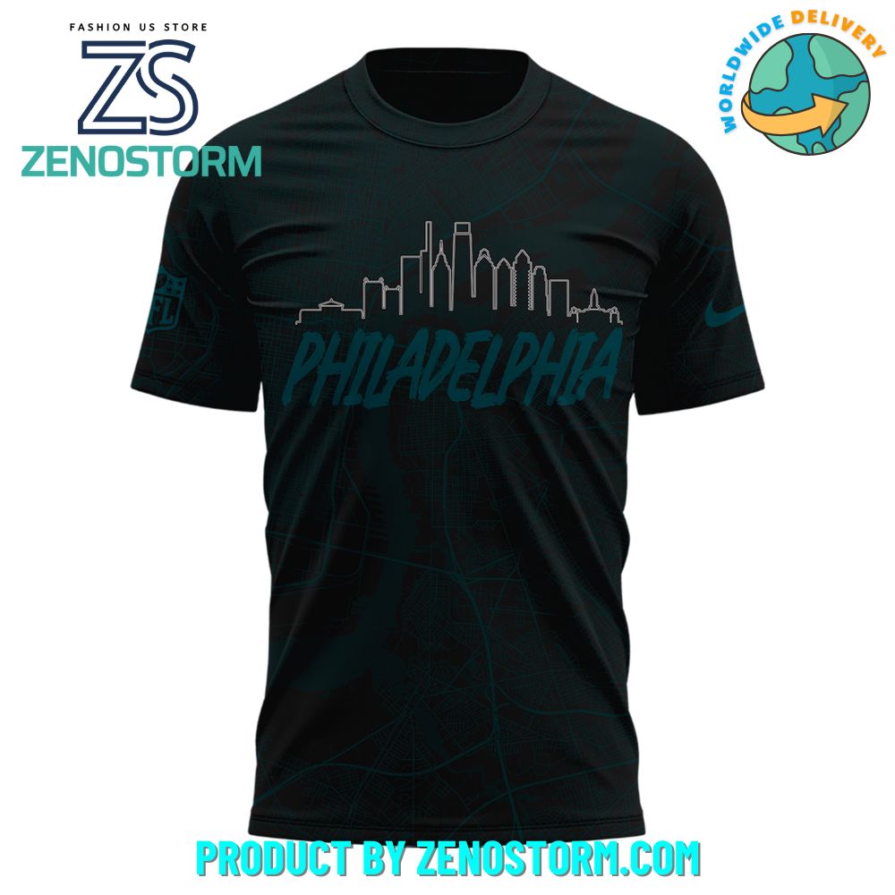 Philadelphia Eagles Black City Edition Shirt 2024 Philadelphia Eagles Black City Edition Shirt 2024
