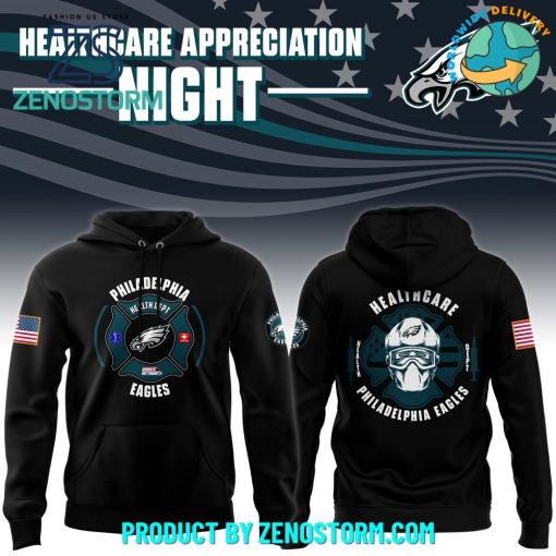 Philadelphia Eagles x 2024 Healthcare Appreciation Night Hoodie