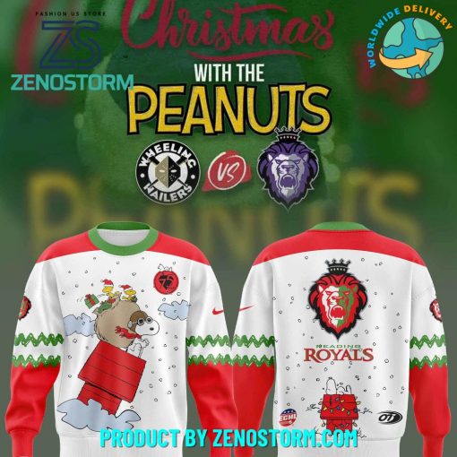 Reading Royals Christmas With The Snoopy Sweatshirt