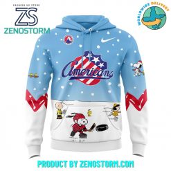 Rochester Americans Peanuts and Snoopy Nike Hoodie, Pants, Cap