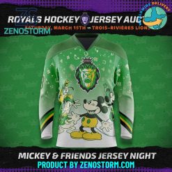 Royals Hockey Mickey and Friends Hockey Jersey Night 2024