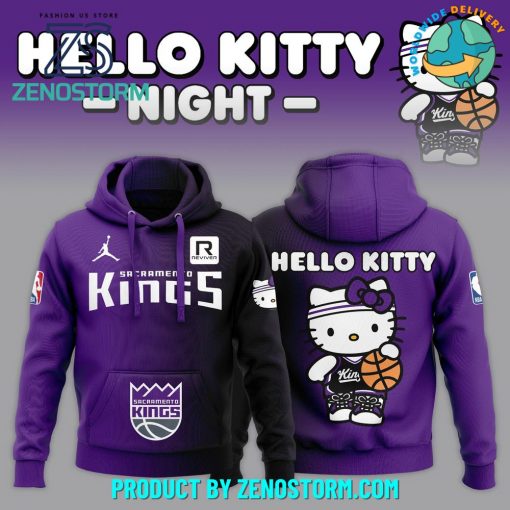 Sacramento Kings x Hello Kitty Hoodie, Pants, Cap