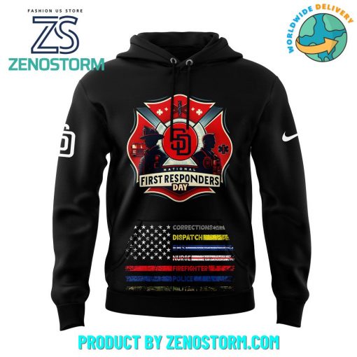 San Diego Padres National First Responder Day Hoodie Set