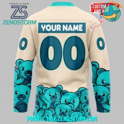 San Jose Barracuda Personalized Hockey Jersey 2024