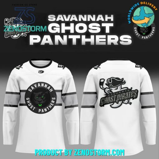 Savannah Ghost “Pirates Ghost” Panthers Nights Hockey Jersey