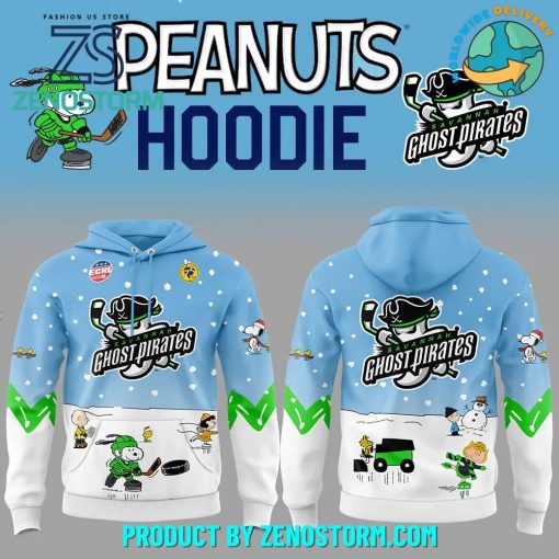 Savannah Ghost Pirates Peanuts and Snoopy Hoodie Set