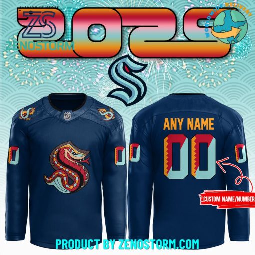 Seattle Kraken Lunar New Year 2025 Hockey Jersey