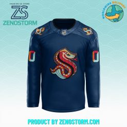 Seattle Kraken Lunar New Year 2025 Hockey Jersey