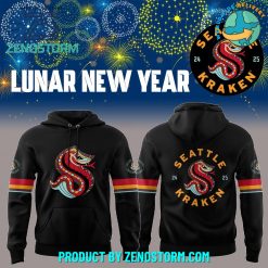 Seattle Kraken NHL LUNAR NEW YEAR 2025 Hoodie