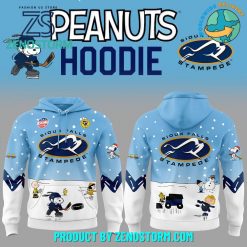 Sioux Falls Stampede Peanuts and Snoopy Hoodie Set